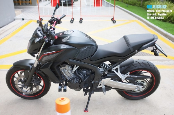 ขาย CB650F ปี2015 ไมล์ 2,XXX ไม่เคยล้มหรือชน สภาพดีมากๆ