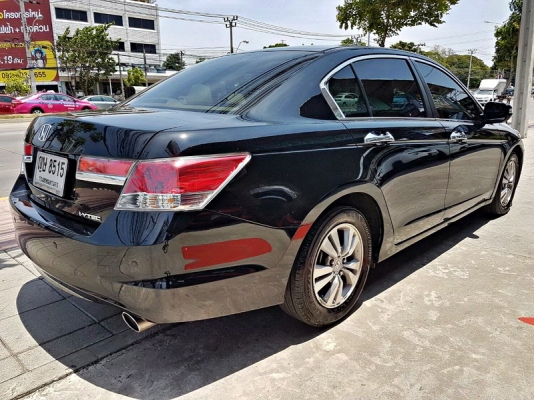 HONDA ACCORD 2.0 EL สีดำ ปี 2011 เบาะหนังปรับไฟฟ้าคู่หน้า พวงมาลัยมัลติ ARIBAG คู่หน้า เบรค ABS เครื่องเดิมๆไม่ติดแก็ส ช่วงล่างแน่น แอร์เย็นฉ่ำ HONDA ACCORD 2.0 EL สีดำ ปี 2011 เบาะหนังปรับไฟฟ้าคู่หน้า พวงมาลัยมัลติ ARIBAG คู่หน้า เบรค ABS เครื่องเดิมๆไม่ติดแก็ส ช่วงล่างแน่น แอร์เย็นฉ่ำ