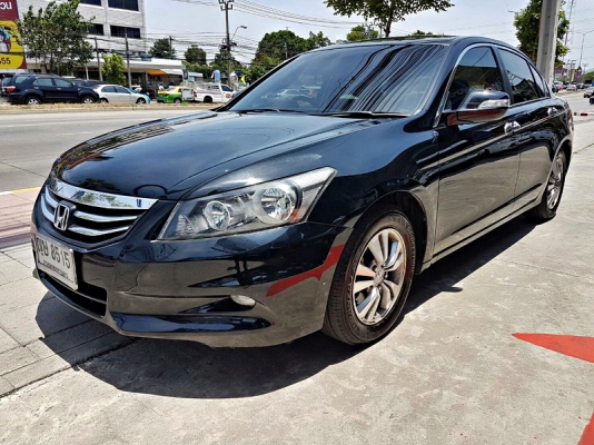 HONDA ACCORD 2.0 EL สีดำ ปี 2011 เบาะหนังปรับไฟฟ้าคู่หน้า พวงมาลัยมัลติ ARIBAG คู่หน้า เบรค ABS เครื่องเดิมๆไม่ติดแก็ส ช่วงล่างแน่น แอร์เย็นฉ่ำ HONDA ACCORD 2.0 EL สีดำ ปี 2011 เบาะหนังปรับไฟฟ้าคู่หน้า พวงมาลัยมัลติ ARIBAG คู่หน้า เบรค ABS เครื่องเดิมๆไม่ติดแก็ส ช่วงล่างแน่น แอร์เย็นฉ่ำ