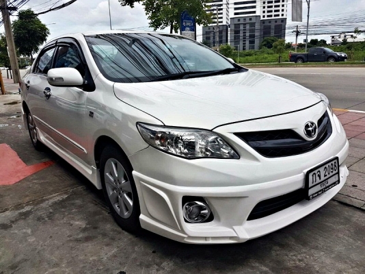 ขาย TOYOTA ALTIS 1.8 E ปี 2013 ราคา 459,000 มือเดียวออกห้าง ชุดแต่งสเกิดรอบคัน