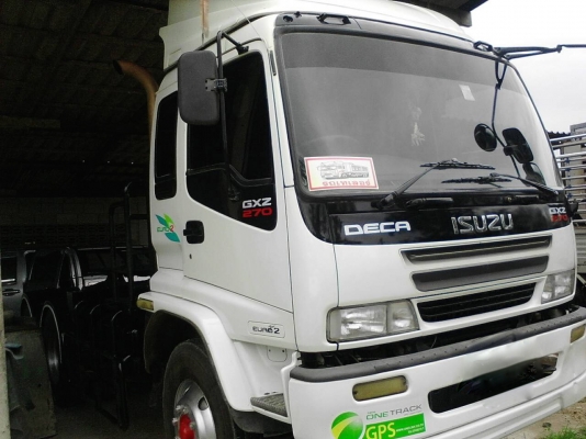 รถอีซูซุ 10 ล้อ หัวลาก GXZ  270 แรงม้า. ปี 46.     สนใจติดต่อ  081 - 6079515