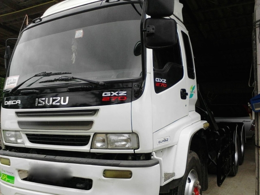 รถอีซูซุ 10 ล้อ หัวลาก GXZ  270 แรงม้า. ปี 46.     สนใจติดต่อ  081 - 6079515