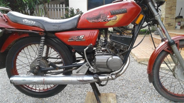 ขายยมาฮ่า RXS เอกสารพร้อมโอนภาษีขาดเครื่องดีคันสตาร์คันเกียร์ไม่เชื่อมโครงไม่ดามเหมาะสำหรับนักปั้น