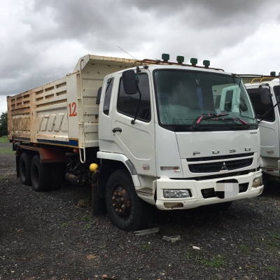 ขายรถสิบล้อดั๊ม สองเพลา FUSO270 ยูโร3 ปี55 รถสวย/สภาพดี **เจ้าของขายเอง**
