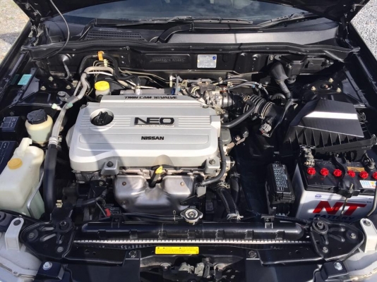 ขาย NISSAN SUNNY GL NEO เครื่อง 1.6 สีดำ 2004 - 2547 เกียร์ ออโต้ รถไม่เคยติดแก็ส พวงมาลัยเพาเวอร์ กระจกปรับ-พับไฟฟ้า เครื่องใหม่มาก เครื่องดี สตาร์จติดง่าย วิ่งเงียบ นิ่งมาก ขับดีเยี่ยม ช่วงล่างแน่น ดีมาก ภายในใหม่สุดๆ สะอาด