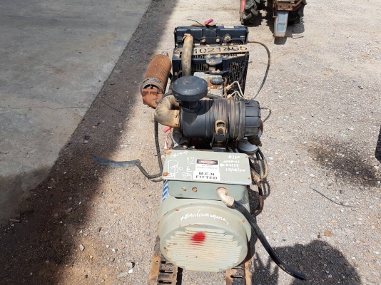 ขายเครื่องปั่นไฟเก่านอก 10 KW PERKINS 403D-11