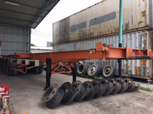 ขายด่วนหางเทรลเลอร์ก้างปลา 40 ฟุต 3 เพลา