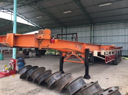 ขายด่วนหางเทรลเลอร์ก้างปลา 40 ฟุต 3 เพลา