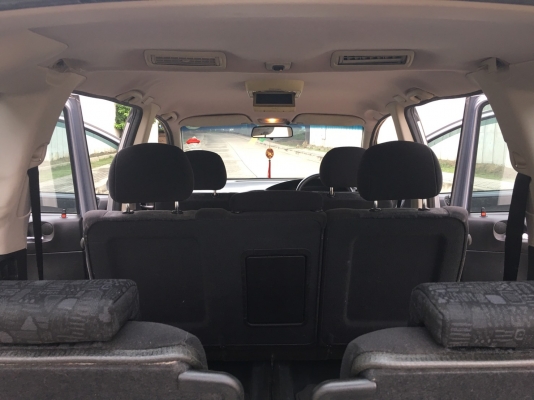 chevrolet zafira 2.2cdx สีเทา ปี 2003 รถสวย ไม่เคยติดแก๊ส เช็คระยะตลอด