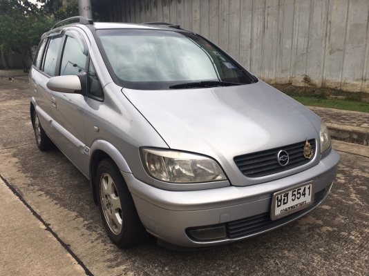 chevrolet zafira 2.2cdx สีเทา ปี 2003 รถสวย ไม่เคยติดแก๊ส เช็คระยะตลอด