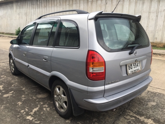 chevrolet zafira 2.2cdx สีเทา ปี 2003 รถสวย ไม่เคยติดแก๊ส เช็คระยะตลอด