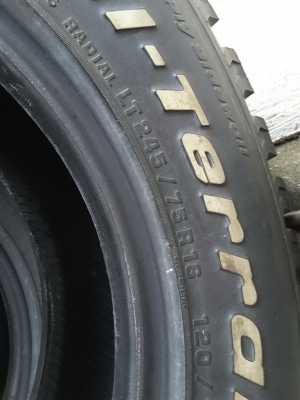 BF All USA. 265/75/16 ปลายปี12 สภาพดีมาก 1ชุด BF All USA. 265/75/16 ปลายปี12 สภาพดีมาก 1ชุด