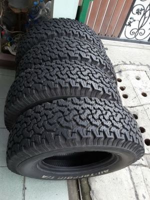 BF All USA. 265/75/16 ปลายปี12 สภาพดีมาก 1ชุด