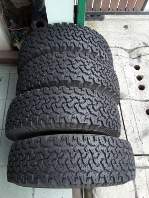 BF All USA. 265/75/16 ปลายปี12 สภาพดีมาก 1ชุด BF All USA. 265/75/16 ปลายปี12 สภาพดีมาก 1ชุด