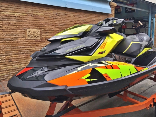 SEADOO RXP260  Y2009 พร้อมใช้วิ่ง182ชม.เซอวิสเรียบร้อยพร้อมเทลเลอร์ 289,000b.