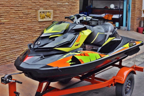 SEADOO RXP260  Y2009 พร้อมใช้วิ่ง182ชม.เซอวิสเรียบร้อยพร้อมเทลเลอร์ 289,000b.