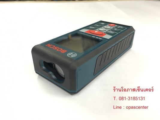 ลดราคา-เครื่องวัดระยะเลเซอร์ Bosch รุ่น GLM 80 ของใหม่ พร้อมที่ชาร์ท และซอง ส่งฟรี