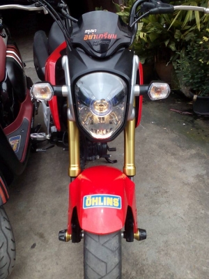 ขายราคา (41,000) Honda MSX 125 ปี 56 เครื่องดีเดิมๆ สภาพภายนอกสวย เล่มพร้อมชุดโอน