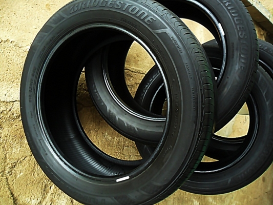 ยาง17 ลงพื้นปี15 บริดสโตน 215-55-R17น้องๆยางใหม่