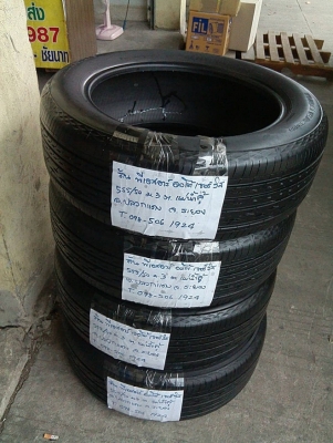 ยาง17 ลงพื้นปี15 บริดสโตน 215-55-R17น้องๆยางใหม่