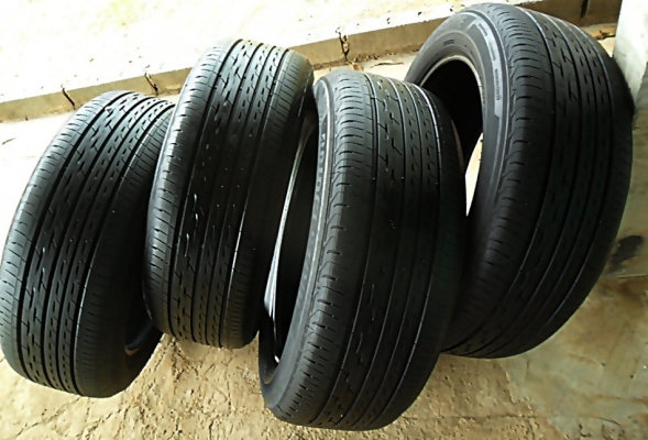 ยาง17 ลงพื้นปี15 บริดสโตน 215-55-R17น้องๆยางใหม่