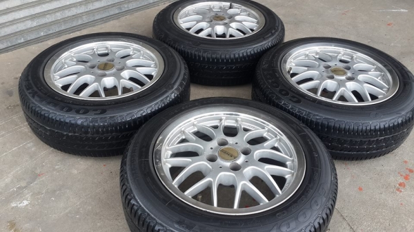 BBS ขอบ 15 4รู100 กว้าง 7 ออฟ 38 พร้อมยาง BBS ขอบ 15 4รู100 กว้าง 7 ออฟ 38 พร้อมยาง