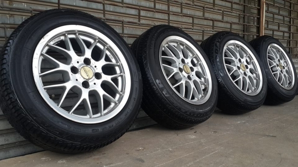 BBS ขอบ 15 4รู100 กว้าง 7 ออฟ 38 พร้อมยาง BBS ขอบ 15 4รู100 กว้าง 7 ออฟ 38 พร้อมยาง