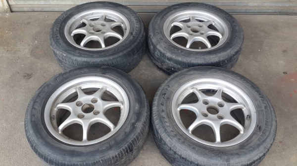 Enkei ขอบ 14 4รู100 พร้อมยาง