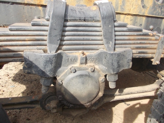 ขาย โบกี้ Mitsubishi FUSO แท่นเตี้ย พร้อมกะทะยาง 4 เส้น