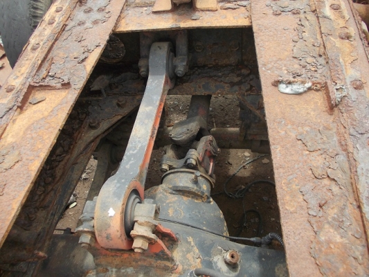 ขาย โบกี้ Mitsubishi FUSO แท่นเตี้ย พร้อมกะทะยาง 4 เส้น