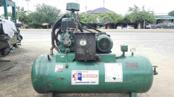 Sell> ขายปั้มลมแชมเปี้ยนส์‬ Champion 5 HP 300 L. USA รุ่น PL-15 ดับเบิ้ลสเตท ฟรีโหลด รุ่นท้อปยอดนิยมของแชมเปี้ยน พร้อมใช้งาน ประกันร้าน 6 เดือน มาเทสก่อนได้!!