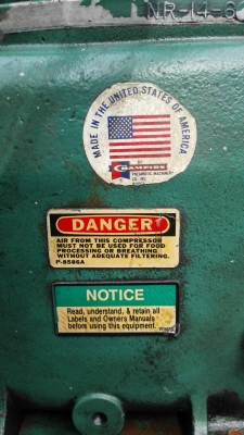 Sell> ขายปั้มลมแชมเปี้ยนส์‬ Champion 5 HP 300 L. USA รุ่น PL-15 ดับเบิ้ลสเตท ฟรีโหลด รุ่นท้อปยอดนิยมของแชมเปี้ยน พร้อมใช้งาน ประกันร้าน 6 เดือน มาเทสก่อนได้!!