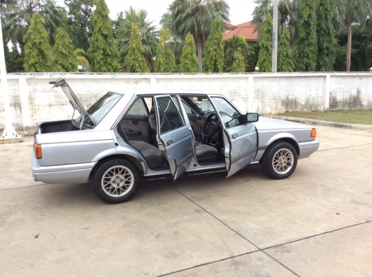 ขายรถ นิสสัน เซ็นทรืา B12 ปี91 เครื่อง 1.6 เกียร์ธรรมดา ติดแก๊สLPG(energy reform) เพาเวอร์ กระจกไฟฟ้า ภายในสวยเดิมๆเบาะสวยสะอาด แอร์เย็นวิทยุCD ตัวถังเดิมๆไม่มีชนสีเดิมไม่เคยทำสีสีซีดบางชิ้น แม็ก14 รถขับดีพร้อมใช้ ขายด่วนครับ