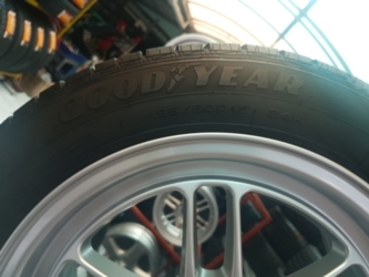 ขายล้อRPF1 ขอบ15x7 ET35 ล้อใหม่ 4รู100 พร้อมยาง\%185 60 15 ปี 15