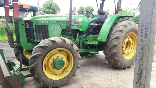 ขายตามสภาพ รถไถ จอนเดีย 5615 มีผาลดันหน้า ผาล 3 ราคา ต่อได้