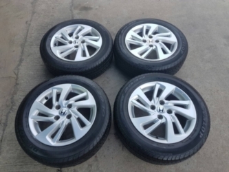 ขายล้อHONDA All New Jazz ขอบ15 พร้อมยาง185/60/15 ปี14 ขายล้อHONDA All New Jazz ขอบ15 พร้อมยาง185/60/15 ปี14