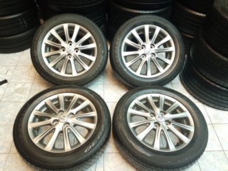 ขายล้อTOYOYA  VIOS (12ก้าน) ขอบ15 4รู100พร้อมยาง185/60/15ปี 12
