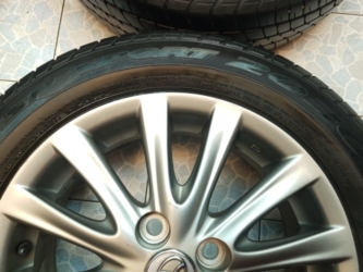 ขายล้อTOYOYA  VIOS (12ก้าน) ขอบ15 4รู100พร้อมยาง185/60/15ปี 12