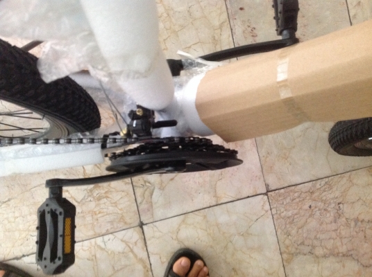 จักยานเสือภูเขานําเข้าใหม่ตัวถังอลุมิเนียบ