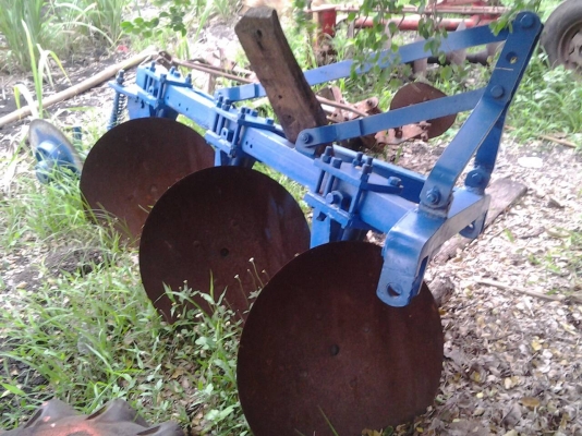 ผานบุกเบิก3ใบ26นิ้วคับสภาพดีใบดีลูกปืนแน่นคับ