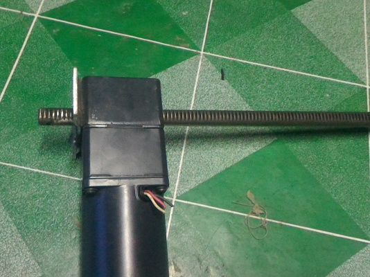 มอเตอร์เกียร์( LINEAR )แบบขับเคลื่อนเพืองสะพานเคลื่อนที่ซ้าย - ขวา