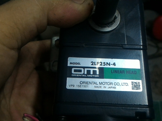 มอเตอร์เกียร์( LINEAR )แบบขับเคลื่อนเพืองสะพานเคลื่อนที่ซ้าย - ขวา