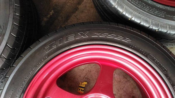 Max Spoon15" 4รู100 + ยางFalken522 ปี14