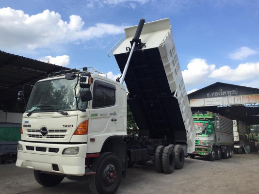 สายแข็งทางนี้ครับ ดั้มเหมืองHINO FM2P 380 ปี56แรงดั้มเสาอากาศท้องเรืออู่เสรีชัยยางใหม่10เส้น 2250000 086-6642-442 specดั้ม ท่อนแรกรับน้ำหนัก62ตันท่อนบน34ตัน