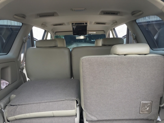 toyota innova 2.0g สีเทา ปี 2014 รถมือเดียวไมล์แท้วิ่งน้อย