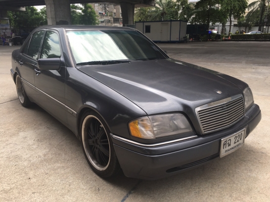 BENZ C220 EL ปี1997 น่าใช้มาก สวยมีเสนห์ ติดแก๊ส โดนัท BENZ C220 EL ปี1997 น่าใช้มาก สวยมีเสนห์ ติดแก๊ส โดนัท