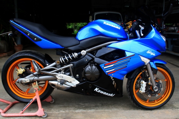 ขาย KAWASAKI NINJA 650 ปี2009 เบรค ABS ปั้มเบรมโบ้ แฮนหมอบ 119000