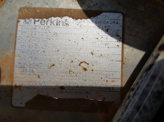 ขายเครื่องปั่นไฟเก่านอก 20KVA PERKINS 403D-11