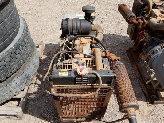 ขายเครื่องปั่นไฟเก่านอก 20KVA PERKINS 403D-11