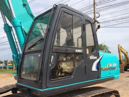 ขายรถแบคโฮ KOBELCO SK200 MARK 5 SUPER รถนอกนำเข้าจากญี่ปุ่น สภาพสวยพร้อมใช้ มีVDOการทำงานครับ